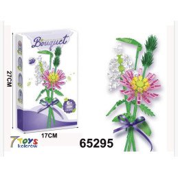 KLOCKI 223PCS+ KWIATY BOUGUET