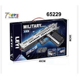 KLOCKI ZESTAW KLOCKÓW DO MONTAŻU PISTOLETU 408PCS+