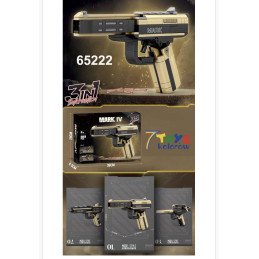 KLOCKI ZESTAW KLOCKÓW DO MONTAŻU PISTOLETU 223PCS