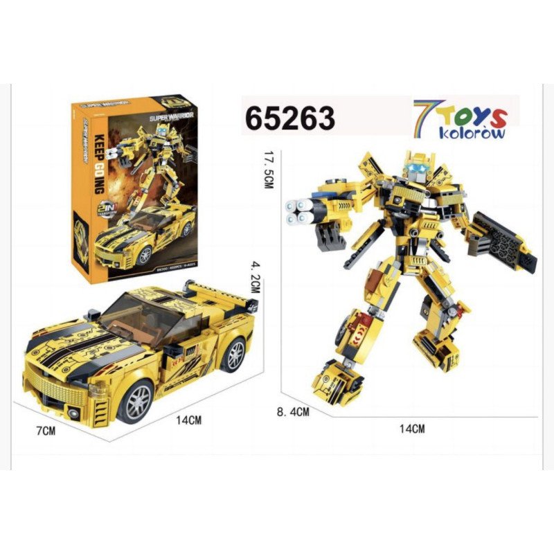 KLOCKI 402PCS SUPER WARRIOR KLOCKI 402PCS SUPER WARRIOR