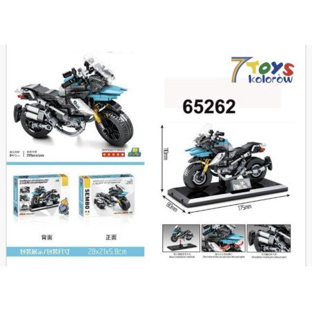 KLOCKI MOTOCYKI Z KLOCKÓW