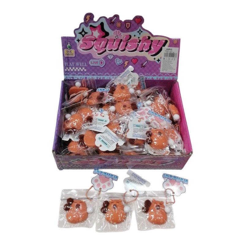 SQUISHY GNIOTEK MINI KAPIBARA SQUISHY GNIOTEK MINI KAPIBARA