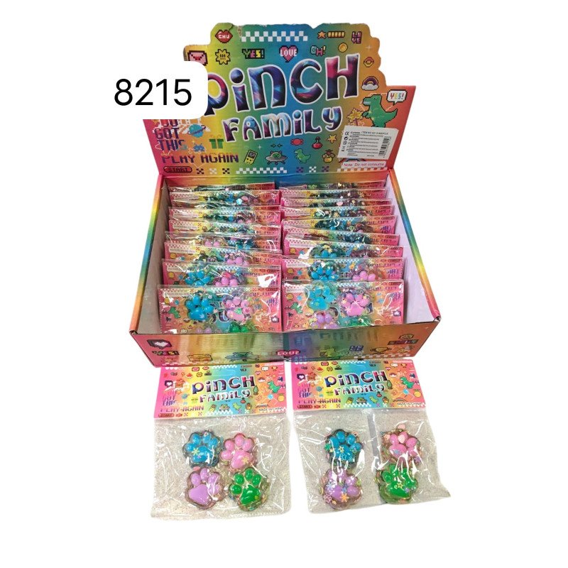 SQUISHY GNIOTEK 4SZT MINI ŁAPKI SQUISHY GNIOTEK 4SZT MINI ŁAPKI