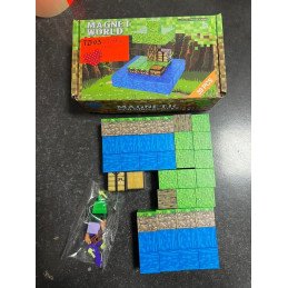 KLOCKI MAGNETYCZNE MINECRAFT