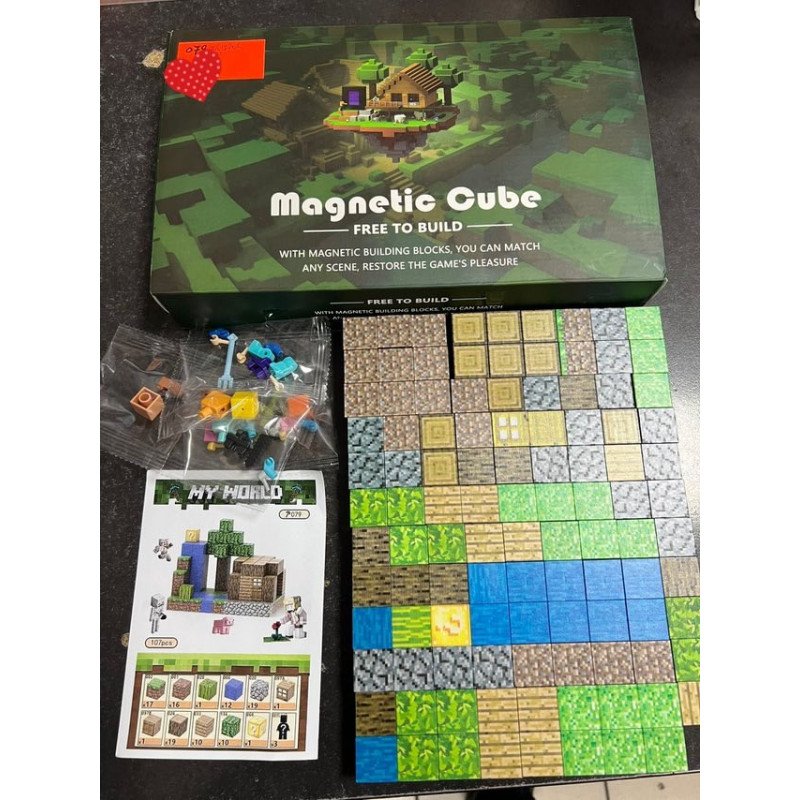 KLOCKI MAGNETYCZNE MINECRAFT KLOCKI MAGNETYCZNE MINECRAFT