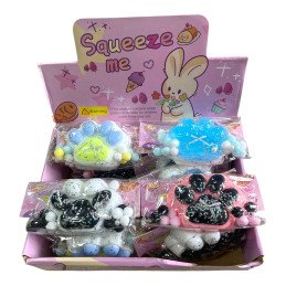 SQUISHY GNIOTEKI ŁAPKI DUŻY 8CM