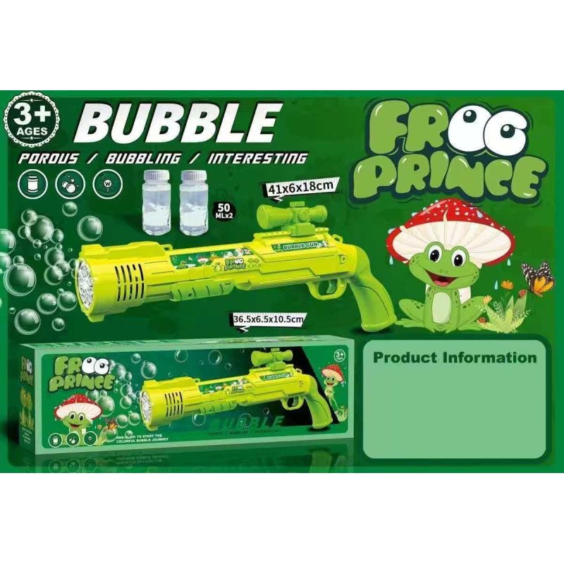 PISTOLET MASZYNA DO BANIEK FROG PRINCE PISTOLET MASZYNA DO BANIEK FROG PRINCE