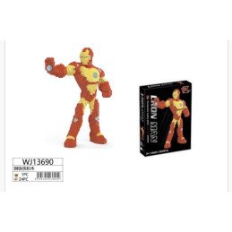 DUŻY KLOCKI 2180PCS IRON MAN