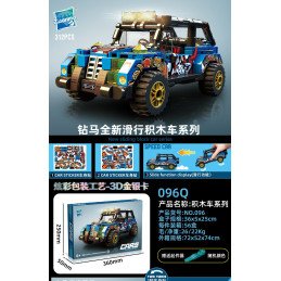 KLOCKI 312PCS CARS
