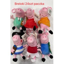 BRELOK PLUSZAK ŚWINKA PEPPA