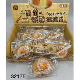 SQUISHY GNIOTEK EGG RICE BALLS