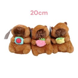 PLUSZOWA MASKOTKA KAPIBARA 20CM