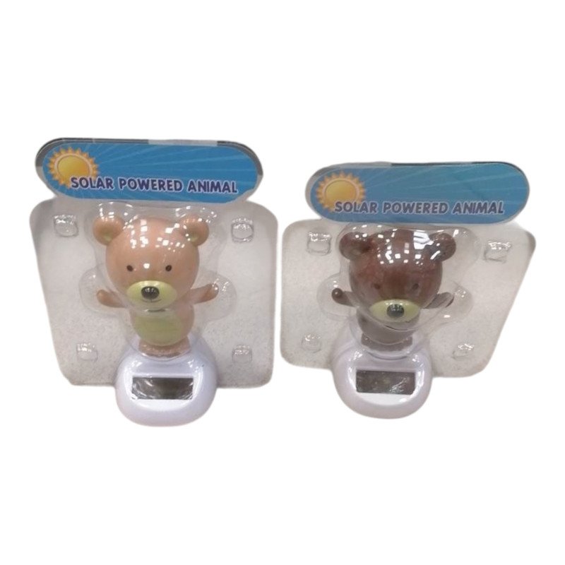 ZABAWKA MINI FIGURKA SOLARNA MIŚ ZABAWKA MINI FIGURKA SOLARNA MIŚ