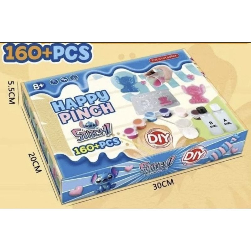 ZESTAW DO ROBIENIA SQUISHY GNIOTEK STITCH ZESTAW DO ROBIENIA SQUISHY GNIOTEK STITCH