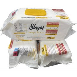 WIELOFUNKCYJNE CHUSTECZKI NAWILŻANIE 100PCS