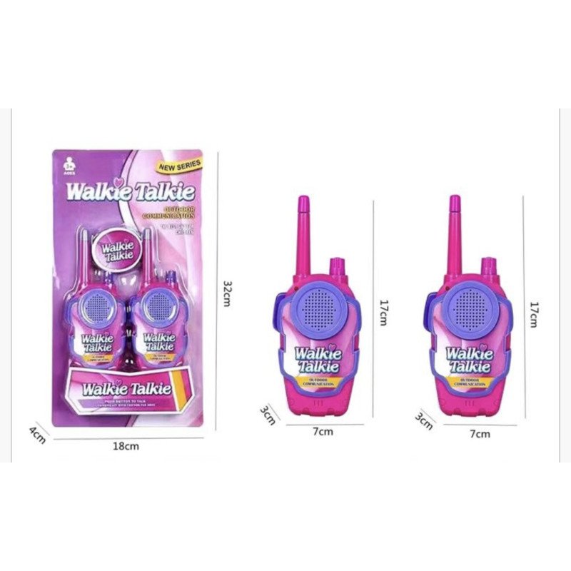 WALKIE TALKIE RÓŻOWA WALKIE TALKIE RÓŻOWA