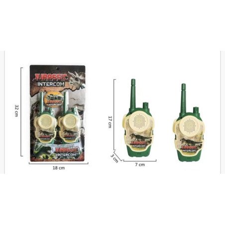WALKIE TALKIE JURASSIC INTERCOM