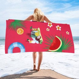 RĘCZNIK PLAŻOWY 100/180CM