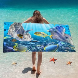 RĘCZNIK PLAŻOWY 100/180CM
