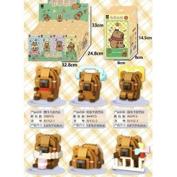 KLOCKI 396-529PCS KAPIBARA
