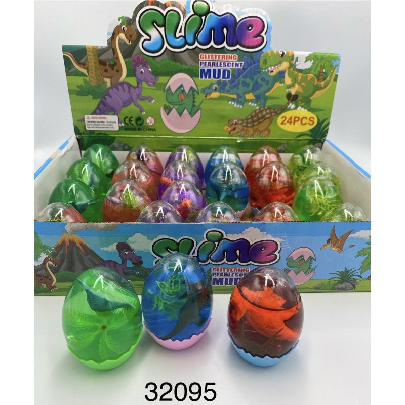 SLIME CRYSTAL MUD DINOZAURY SLIME CRYSTAL MUD DINOZAURY