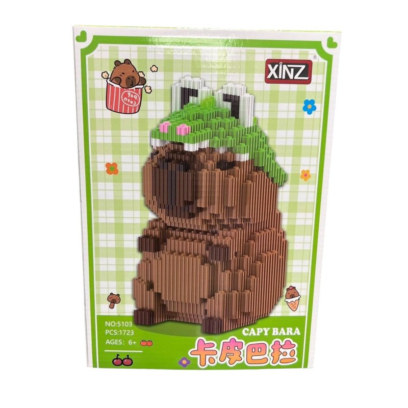 KLOCKI 1723PCS KAPIBARA KLOCKI 1723PCS KAPIBARA