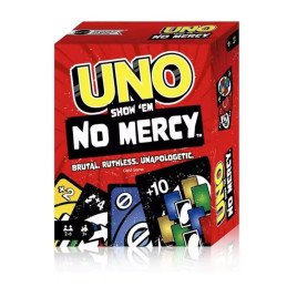 KARTY UNO NO MERCY CZERWONY