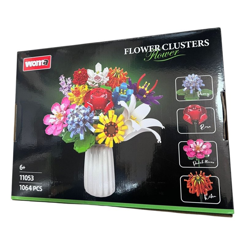 KLOCKI BUKIET KWIATÓW 1064PCS FLOWERS KLOCKI BUKIET KWIATÓW 1064PCS FLOWERS