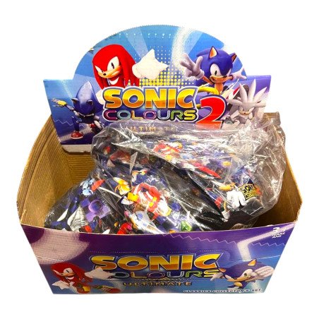 SASZETKI FIGURKI + KARTA SONIC 2