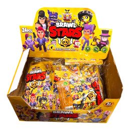 SASZETKI FIGURKI + KARTA BRAWLS STARS
