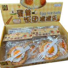 SQUISHY GNIOTEK EGG RICE BALLS