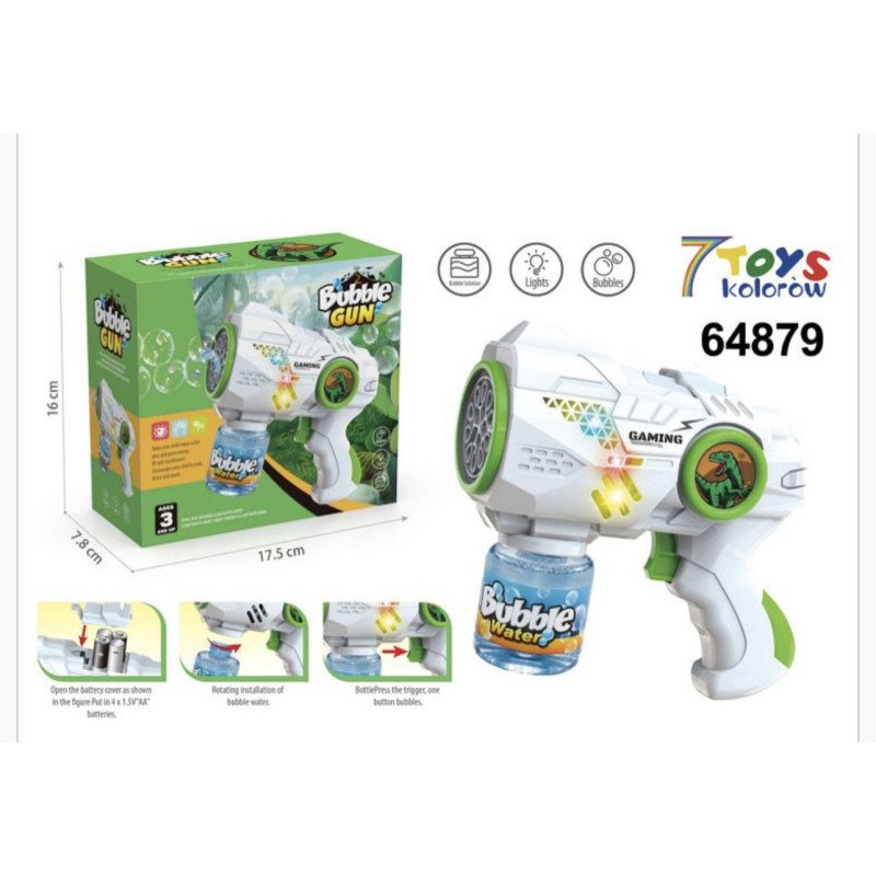 ELEKTRYCZNY PISTOLET DO BANIEK Z LAMPKĄ ELEKTRYCZNY PISTOLET DO BANIEK Z LAMPKĄ