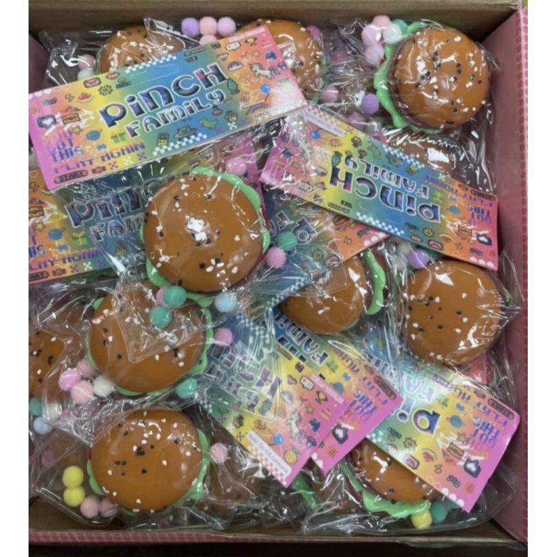 SQUISHY GNIOTEK HAMBUGER SQUISHY GNIOTEK HAMBUGER