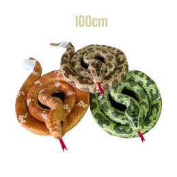 PLUSZOWA MASKOTKA WĘŻE 100CM