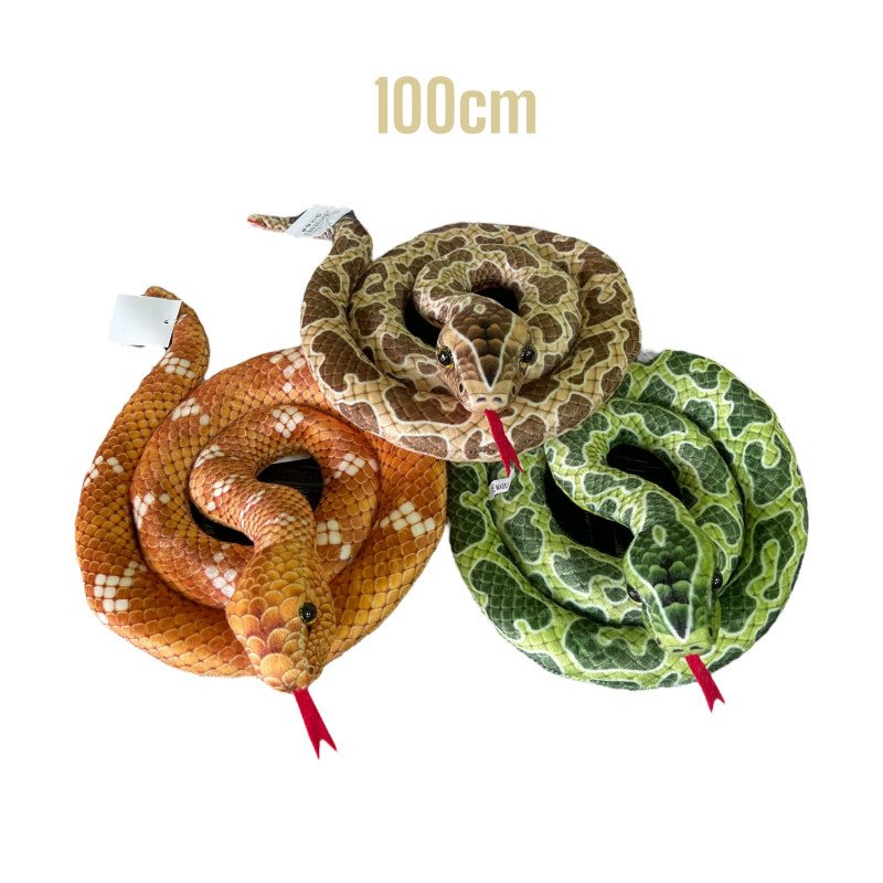 PLUSZOWA MASKOTKA WĘŻE 100CM PLUSZOWA MASKOTKA WĘŻE 100CM