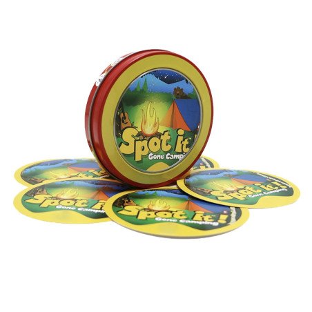 GRA KARTY DOBBLE SPOT IT GONE CAMPING