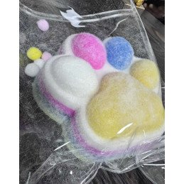 SQUISHY GNIOTEK KOCIA ŁAPKA DUŻA