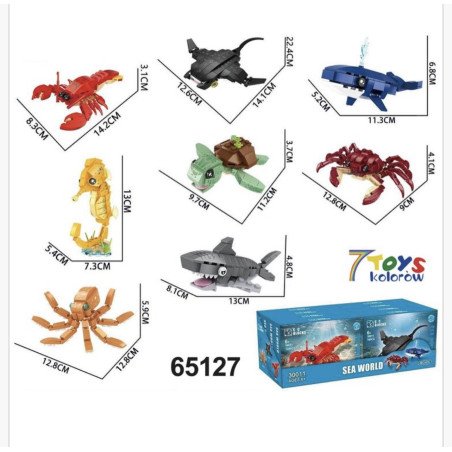KLOCKI SEA WORLD