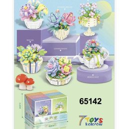 KLOCKI KWIATY SUCCULENT PLANT FLOWERS