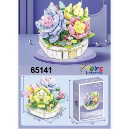 KLOCKI KWIATY SUCCULENT PLANT FLOWERS