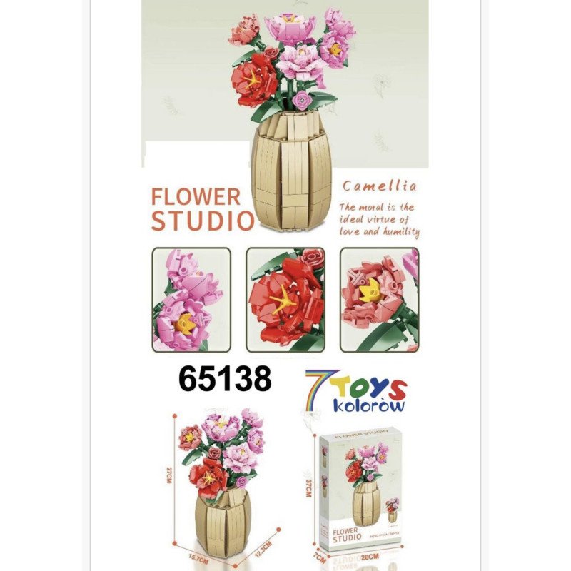 KLOCKI KWIATY FLOWER STUDIO KLOCKI KWIATY FLOWER STUDIO
