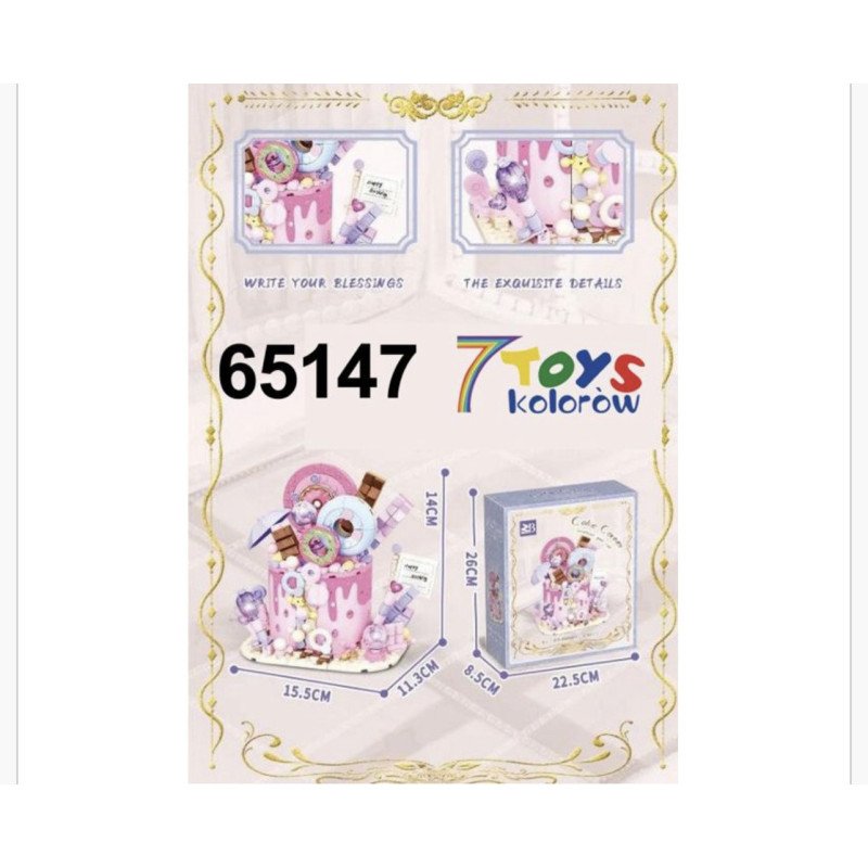 KLOCKI CAKE CORNER KLOCKI CAKE CORNER