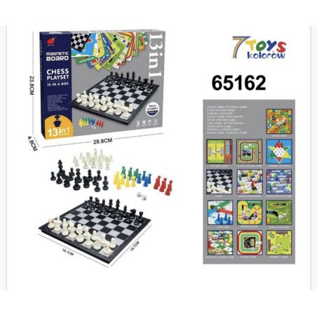 GRA SZACHY CHESS PLAYSET 13 IN 1