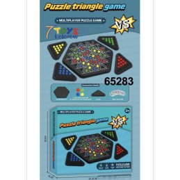 TRIGGLE GRA W TRÓJKĄTY ZRĘCZNOŚCIOWA LOGICZNA TRIANGLE CHESS GUMKI