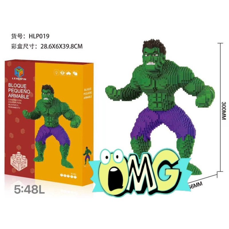KLOCKI 3278PCS HULK KLOCKI 3278PCS HULK