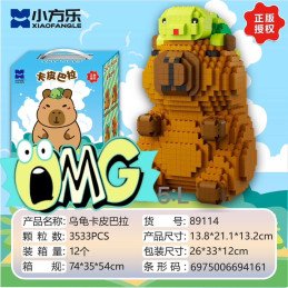 KLOCKI 3533PCS KAPIBARA