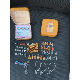 72PCS KORALIKI DO ROBIENIA BRANSOLETKA KAPIBARA