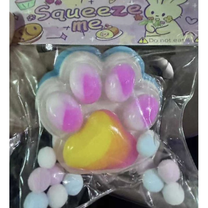 SQUISHY GNIOTEK KOCIA ŁAPKA DUŻA SQUISHY GNIOTEK KOCIA ŁAPKA DUŻA