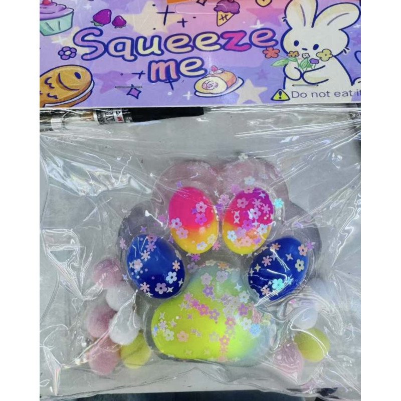 SQUISHY GNIOTEK KOCIA ŁAPKA DUŻA SQUISHY GNIOTEK KOCIA ŁAPKA DUŻA