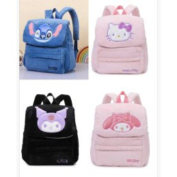 PLECAK PLUSZOWA STITCH & SANRIO